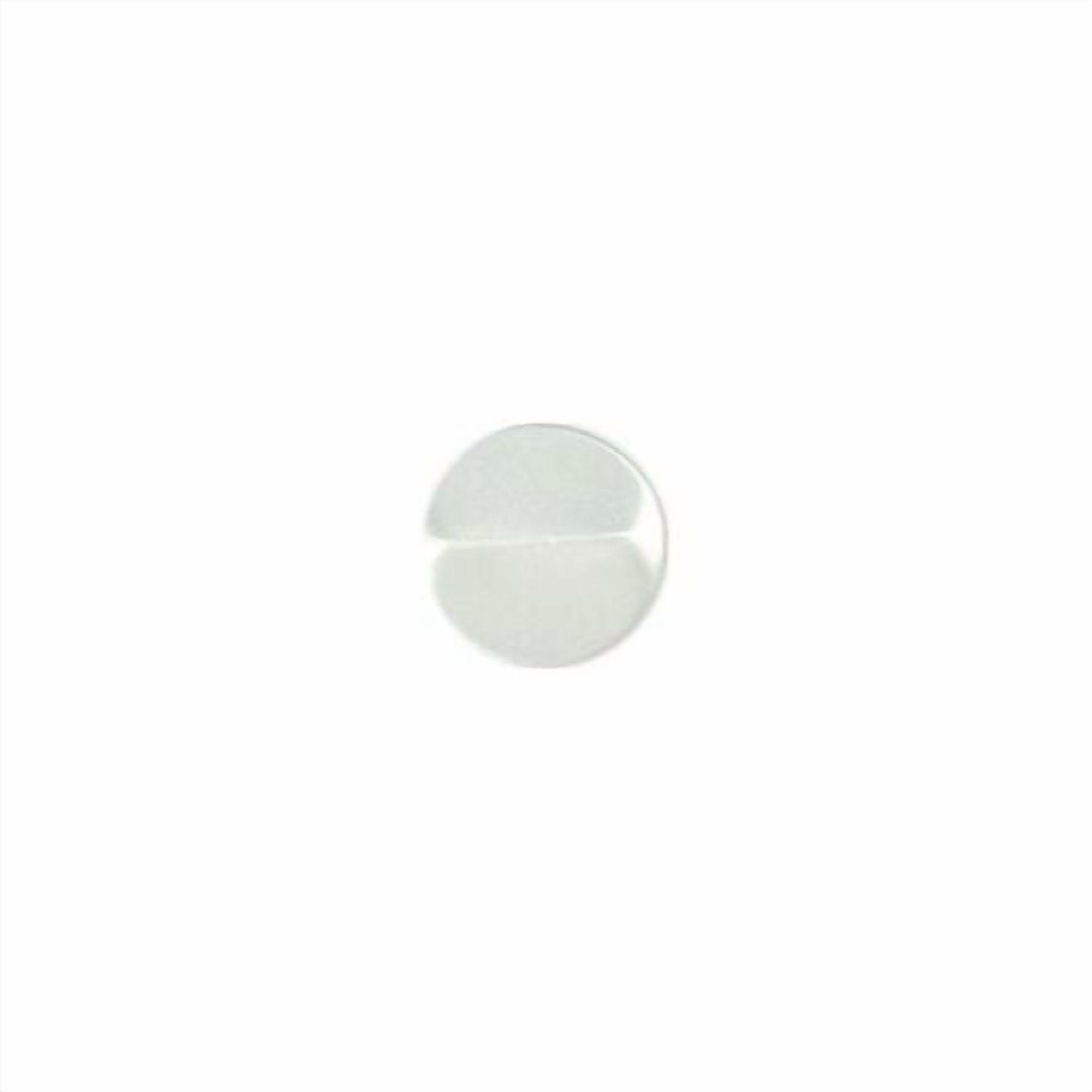 LA VOGUE Shank bouton blanc 12 mm (0.47 in)