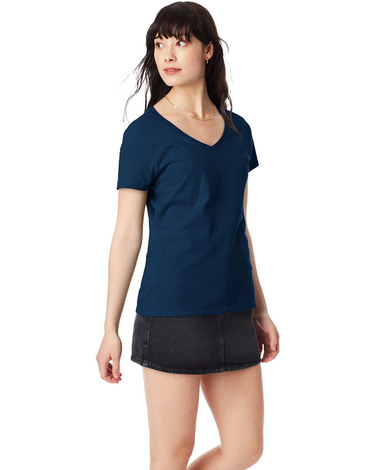 Ladies' Perfect-T V-Neck T-Shirt