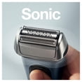 thumbnail image 4 of Braun Series 8 8453cc Electric Shaver for Men, 3+1 Head with Precision Trimmer, Electric Razor with Sonic Technology and 40° Adaptation Head, 5-in-1 SmartCare Center, Wet & Dry Use with 60-min Battery, 4 of 7