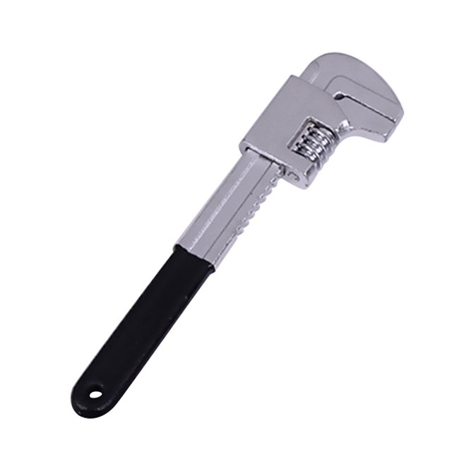Clé Multifonction 9 Pouces 63mm Grande Ouverture Type F Angle Droit Réglable Pinces Clé Réglable Outil de Plomberie (Noir)