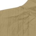 thumbnail image 3 of fheaev Button Down Shirts For Womens Dress Shirts Roll Up Short Sleeve Collared Blouses Lapel Neck Work Office Business Button Shirt Tunic Textured Top With Pockets, 3 of 8