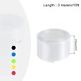thumbnail image 2 of Unique Bargains 23mm Flat 10ft Clear PVC Heat Shrink Tube Wraps Battery Wrap for Big Battery Pack, 2 of 5