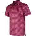 thumbnail image 1 of Men's Golf Shirts Short Sleeve Moisture Wicking Dry Fit Print Patterns Collared Performance Polo Golf Shirts for Men, 1 of 6