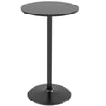 thumbnail image 1 of HOMCOM Round Bar Table for 2 People, High Pub Table with Steel Base, 1 of 10