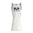 thumbnail image 1 of facefd Golf Head Covers Mallet Putter Professionals Outdoor Training Equipment Driver White, 1 of 5