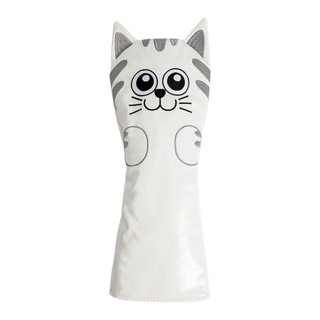 facefd Golf Head Covers Mallet Putter Professionals Outdoor Training Equipment Driver White