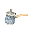 thumbnail image 4 of simhoa Arabic Coffee Pot with Pouring Spout Heat Resistant Handle Multifunctional Maple 550ml, 4 of 8