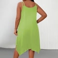 thumbnail image 4 of Ounisa Robe Camisole Midi Fluide Sans Manches à Encolure Dégagée et Ourlet Asymétrique pour Femme Grande Taille, 4 of 8