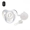 thumbnail image 2 of XZNGL Baby Pacifier 26 Letter Name Initial Clip Silicone Infant Nipple Bling Newborn Pacifier, 2 of 9