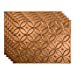 thumbnail image 3 of FASÃ„DE Rings Decorative Vinyl 18in x 24in Backsplash Panel in Antique Bronze (5 Pack), 3 of 15