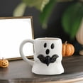 thumbnail image 4 of Halloween Ceramic Mug Ghostface Design 450ml Funny Coffee Tea Cup Party Novelty Dishwasher, 4 of 7