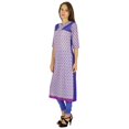thumbnail image 3 of Phagun Kurti Ethnique Indienne en Coton, Kurta Bollywood de Designer, Tunique Robe pour Femme, 3 of 5