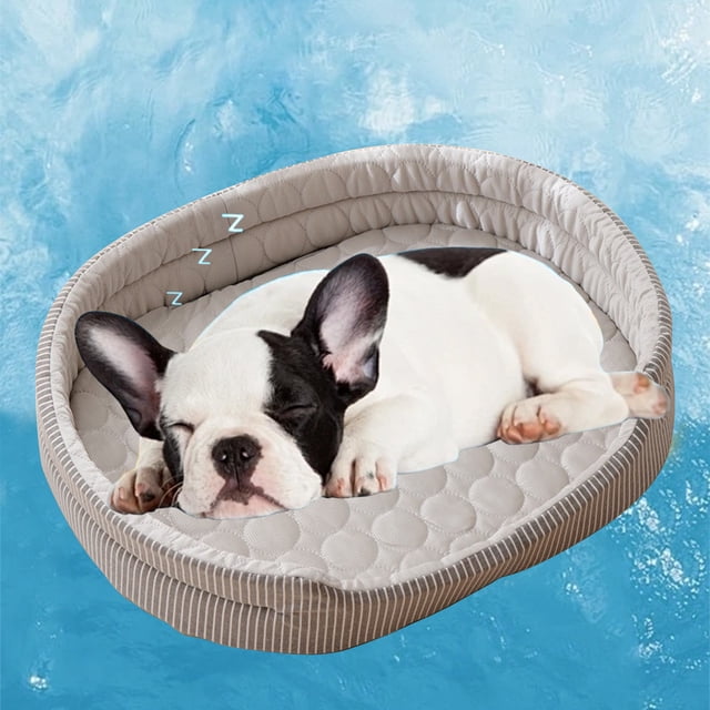 EGNMCR Blankets & Throws Summer Slight Chill Dog And Kittens Mattress Quick Slight Chill Soft Dog And Kittens Mattress Removable Non-Slip Pet Mattress For Dogs And Kittens Sleeping Dogs cushion