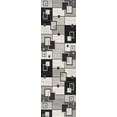 thumbnail image 2 of Rug Branch Montage Collection Tapis de couloir géométrique moderne, 2 of 4