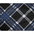 thumbnail image 4 of oneOone Polyester Lycra Fabric Tartan Check Printed Fabric 1 Yard 56 Inch Wide, 4 of 4