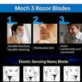 thumbnail image 3 of 60PCS Blades Refills, Manual Mach 3 Blades Refills for Mach 3 Mens Blade Refills-Vinsniv, 3 of 4