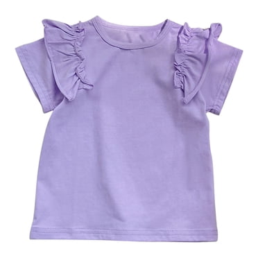 2025 Girls Tops, Tees & Shirts Children's Summer T Shirt Sports Shirts Short Sleeve Round Neck Long Sleeve Ry Shirt Solid Color Top Casual Heart Shirt Going Out For 1 St Patricks Day Shirt