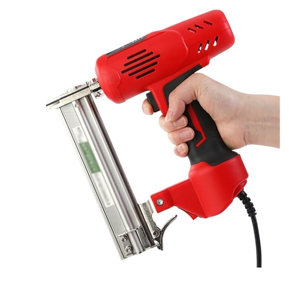 2600W Electric Nail Gun Wood Fe Stapler DIY Furniture Construction Nail Electric Tool Nails Carpentry Woodworking Tools ,Adjustable
