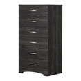 thumbnail image 2 of Commode 6 tiroirs pour Adulte, fini Chêne gris, collection Step One de Meubles South Shore, 2 of 11