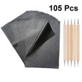 thumbnail image 3 of Graphite Carbon Transfer Paper for Drawing Office Supplies Perfect for Home Studio A4 Size 100, 3 of 8