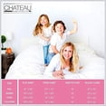 thumbnail image 4 of Queen Bed Sheets, 800 Thread Count Sheets Queen, Best Egyptian Cotton Sheets, Bed Sheets, 4 Piece, Queen Sheets Set, Egyptian Cotton Bed Sheets, Bedding Sheets & Pillowcases - Mineral, 4 of 5