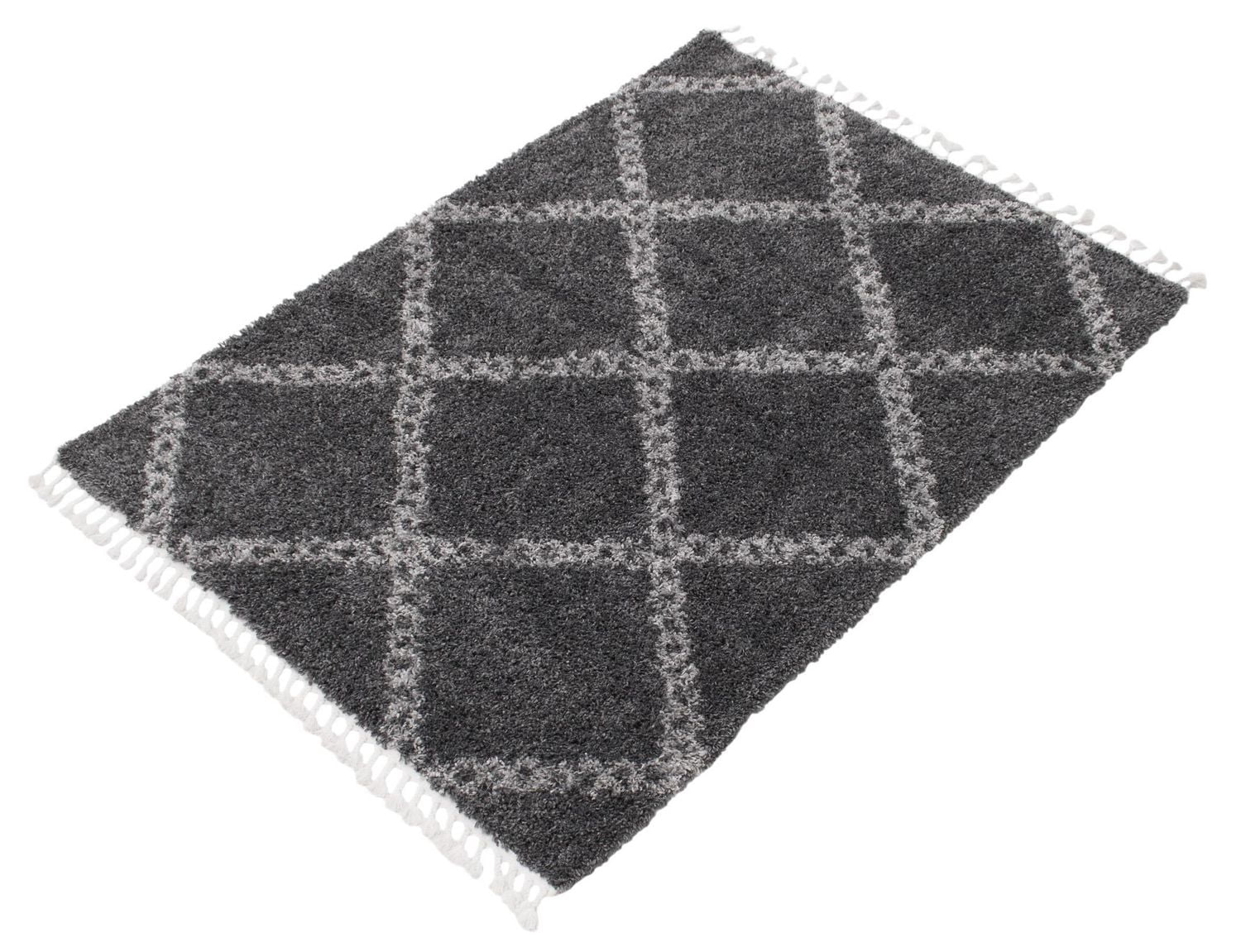 Tapis ECARPET Super Doux pour le Salon et la Chambre Grammercy Stark Gris