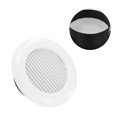 thumbnail image 4 of Air Vent Grille Circular Indoor Ventilation Outlet Duct Pipe Cover Cap Kitchen, 4 of 9