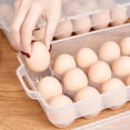 thumbnail image 4 of Jusqu'à 65 % de Réduction sur les Gadgets de Cuisine Boîte de Rangement pour Ufs pour Réfrigérateur avec Poignée Supporte jusqu'à 18 Ufs Organisateurs et Rangement de Cuisine, 4 of 5