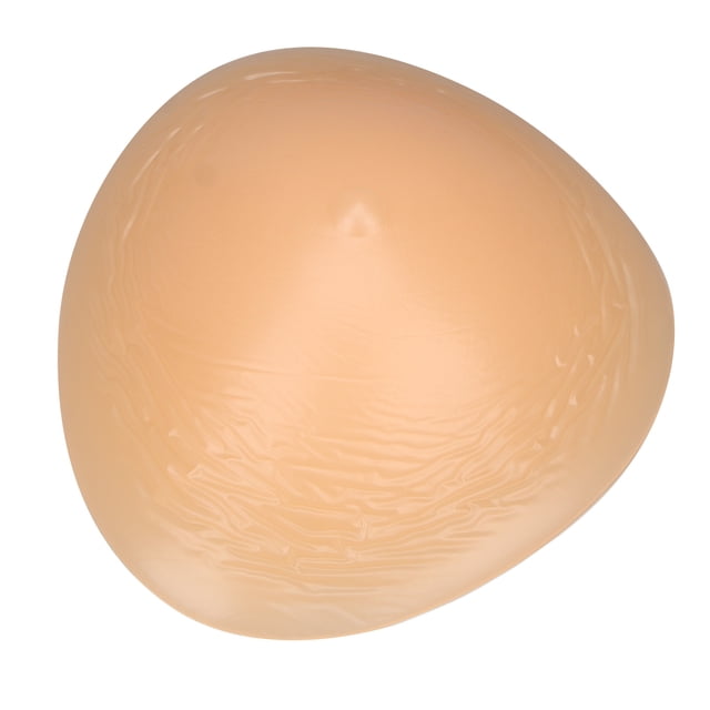 Prothèse Mastectomie, Sein Prothétique en Silicone Souple de Forme Triangulaire à Fond Concave pour Travestissement, Prothèse Mastectomie