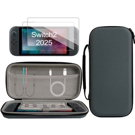 JSAUX Étui tout-en-un pour Nintendo Switch 2, rangement de voyage pour console, station d'accueil, manettes et accessoires, compatible avec étui de protection, grande capacité – Noir JSAUX Étui tout-en-un pour Nintendo Switch 2, rangement de voyage pour console, station d'accueil, manettes et accessoires, compatible avec étui de protection, grande capacité – Noir