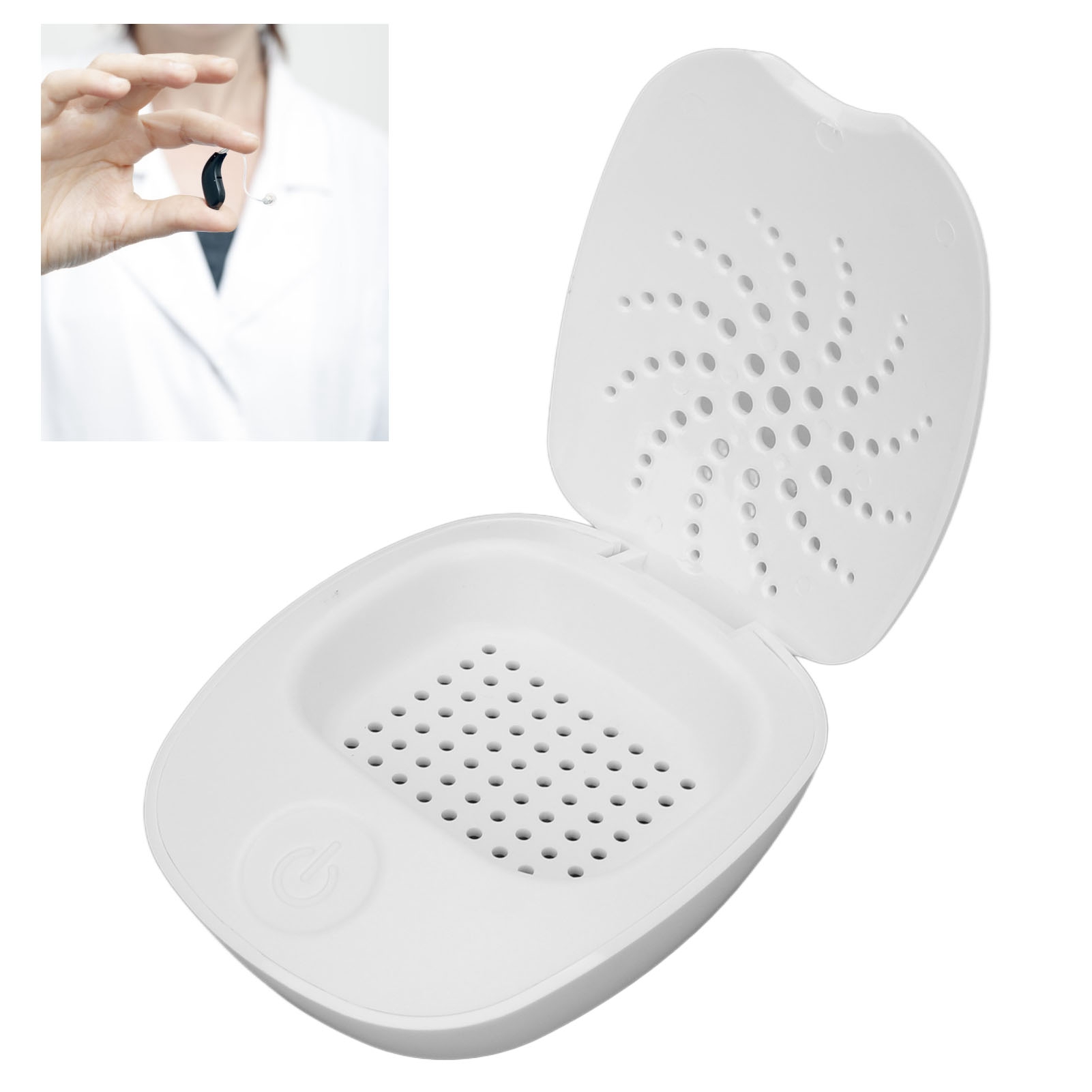 Electric  Dehumidifier Dryer,Electric Dryer Dehumidifier Drying Box Case Portable Electronic Automatic  Drying Box for  Cleaning Tool