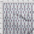 thumbnail image 2 of oneOone Silk Tabby Fabric Paisley Ikat Print Sewing Fabric BTY 42 Inch Wide, 2 of 4