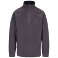 thumbnail image 1 of Trespass Mens 1/2 Zip Microfleece Blackford Dark Grey in Size - L, 1 of 5