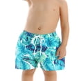 thumbnail image 1 of Family Matching Father Son Swim Trunks and Boys Quick Dry Swimwear, 1 of 5