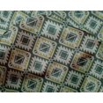 thumbnail image 4 of oneOone Silk Tabby Fabric Geometric Flame Stitch_Printed Craft Fabric BTY 42 Inch Wide, 4 of 4