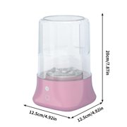 Vwrxbz Portable Mini Washing hine 1L Capacity USB Rechargeable Fully Automatic Washer for Underwear Socks Travel Clothes Cleaner
