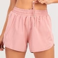 thumbnail image 2 of Yuyuzo Womens Workout Shorts High Waisted Athletic Running Active Sweat Shorts with Zipper Pockets, 2 of 3