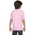 thumbnail image 3 of Hanes T-Shirt Lourd pour Garçon 5,2 oz COMFORTSOFT, L, Rose Pâle, 3 of 3