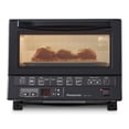thumbnail image 1 of Panasonic NB-G110P-K Toaster Oven FlashXpress with Double Infrared Heating and Removable 9-Inch Inner Baking Tray, 1300W, 4-Slice, Black, 1 of 2