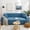 Blue, variant on Home Solid Color All Season Sofa Cover Knitted Elastic All Wrap Sofa Cover Sofa Cushion Rocker Velvet Sofa Cover Home Decor