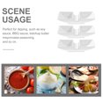 thumbnail image 3 of 3 Pcs Durable Japanese Style Ceramic Plates Household Dining Table Plates (White), 3 of 8