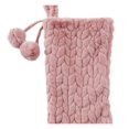 thumbnail image 3 of Holiday time Faux Fur Stocking,21 inch,pink colour, 3 of 4