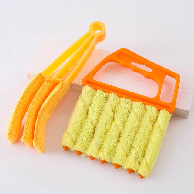 Dvkptbk Shutter Brush Blind Cleaner Tool, Mini Blind Duster Brush Clean Venetian Blind Brush Kitchen Gadgets