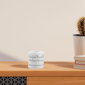 ELAYARD Unique Toilet Paper Roll Set Decorative Bathroom Tissue Funny Multi Color Novelty Accessory