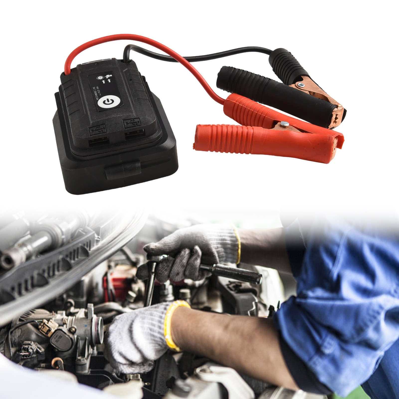BUYISI For Jumper Cables For Charger Starter Jump Starter Car Starter For Jumper Clip
