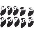 thumbnail image 3 of Iron Club Head Cover Set, Durable Number  Iron Headcover  For Protecting Club White Words On Black Background, 3 of 8