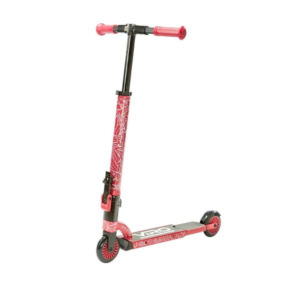 Viro Rides Compact Scooter Black/Red