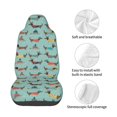 thumbnail image 4 of Lsque Dachshund Dog Puppy Pattern Car Seat Covers for Front Seats , Waterproof Seat Covers for Cars, Sporty Front Seat Covers,Car Seat Cover Protector Front Seats, 4 of 5