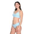 thumbnail image 4 of George Women's Printed Triangle Bikini Top, 4 of 6
