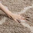 thumbnail image 5 of Safavieh Hudson Aline Tapis Géométrique Shag, 5 of 5